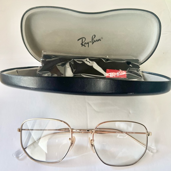 Rayban 6496 Gold Frames